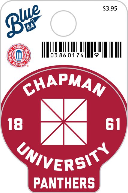 Chapman University Panthers Mini Sticker