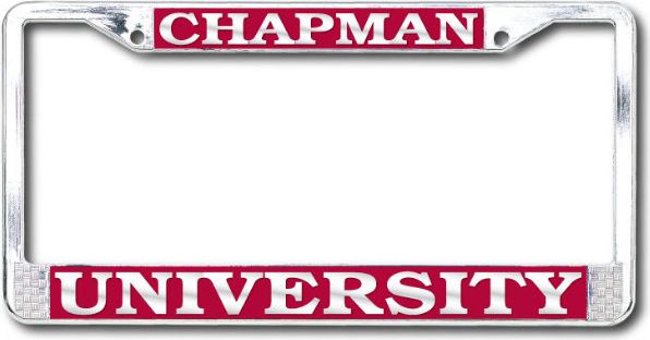 Chapman University License Plate Frame
