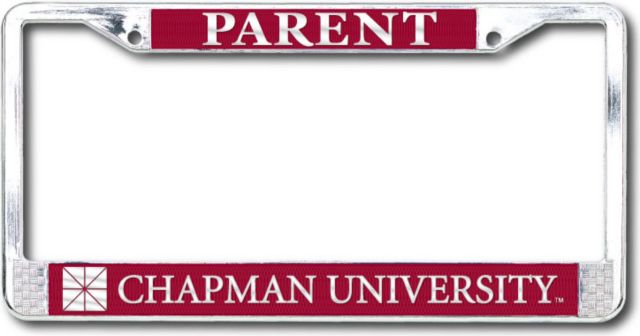 Chapman University Panthers Parent License Plate Frame