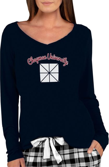 Chapman University Women's Marathon Long Sleeve V-Neck T-Shirt - ONLINE ONLY