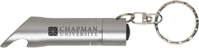 Chapman University Keychain with Bottle Opener Flashlite