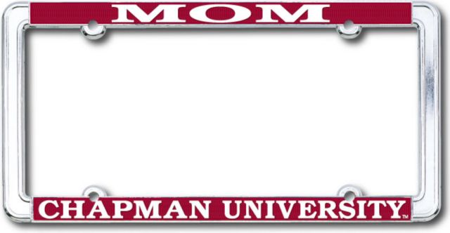 Chapman University Mom License Plate Frame