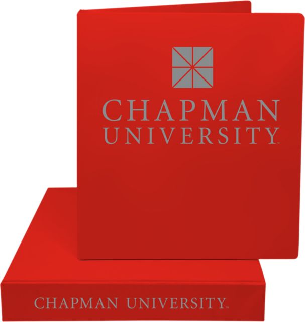 Chapman University 1.5'' Vinyl Binder