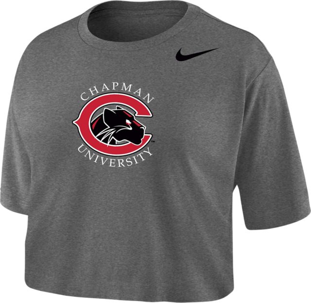 Chapman University Women's Dri-Fit Crop Short Sleeve T-Shirt