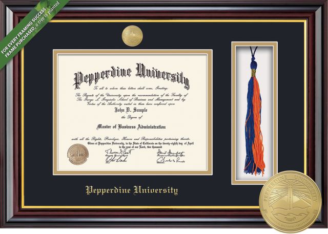 Pepperdine University 8.5'' x 11'' Classic Diploma Frame