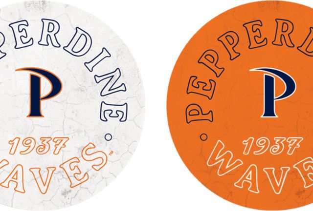 Pepperdine University Waves Car Coaster - 2 Pack