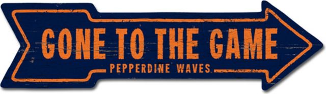 Pepperdine University Wall Mount Arrow 6.5x24 - ONLINE ONLY