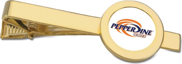 CSI Gold Tie Bar With Colored Medallian - ONLINE ONLY