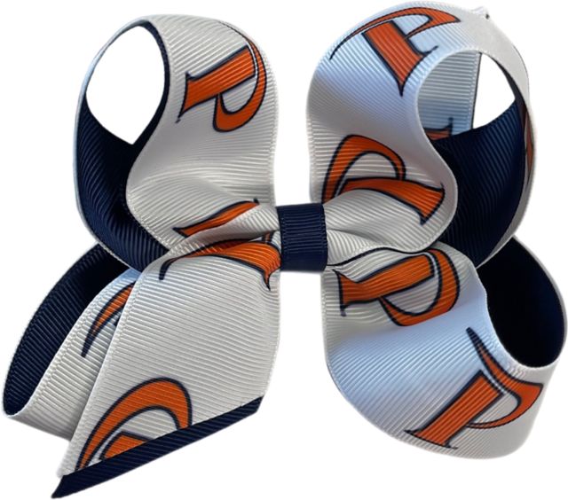 Pepperdine University Child 2-Toned Hairbow