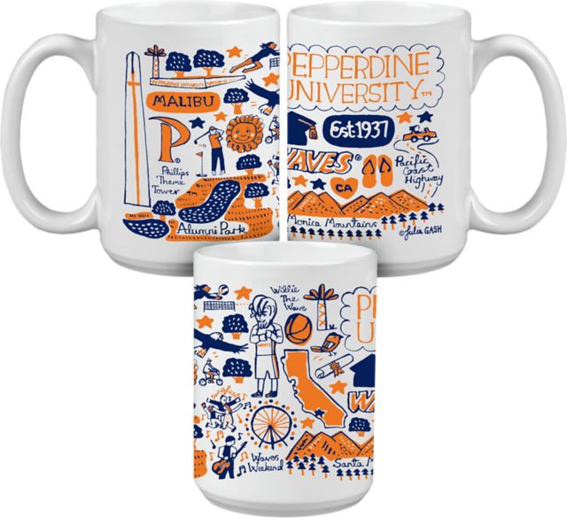 Pepperdine University Julia Gash 15 oz. Mug