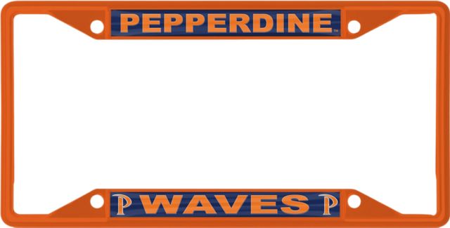 Pepperdine University Waves License Plate Frame