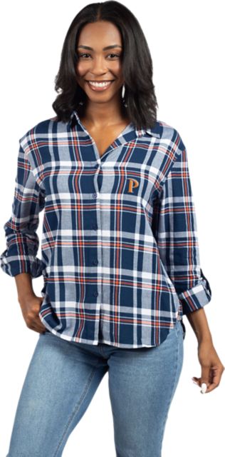 Pepperdine University Women's Plaid Shirt