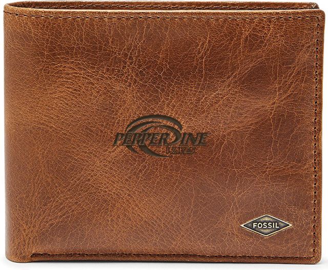 Fossil Leather Ryan RFID Passcase - Dark Brown - ONLINE ONLY