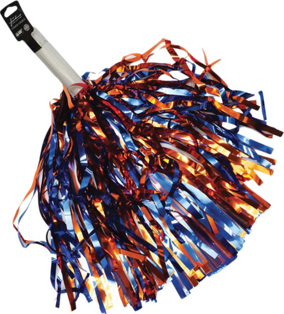 Pepperdine University Short Stick Shimmer Pom