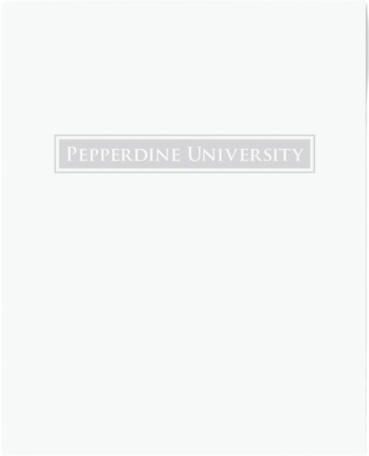 Pepperdine University 2 Pocket Folder