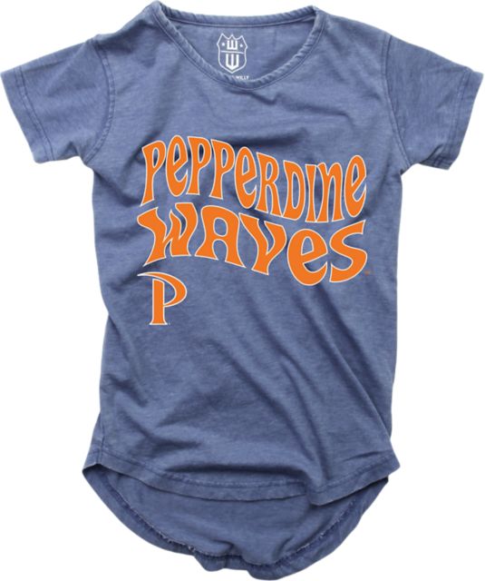 Pepperdine University Youth Girl's Waves Short Sleeve T-Shirt