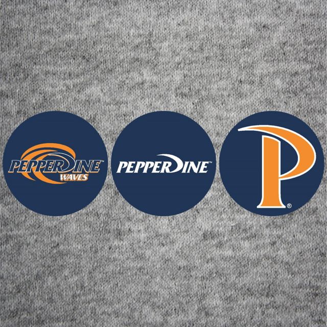 Pepperdine University Waves 3-Pack Mini Button