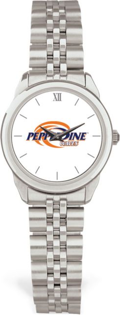 CSI Women's Silver Rolled Link Watch (Gift Boxed)  With Colored Medallion - ONLINE ONLY