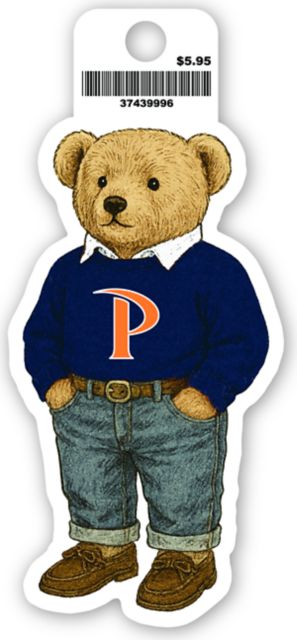Pepperdine University Teddy Bear Vinyl Sticker