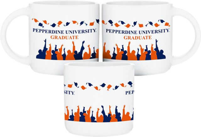 Pepperdine University 14 oz Grad Mug