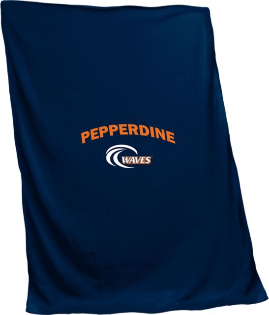 Pepperdine University 84 x 54 Waves Sweatshirt Blanket