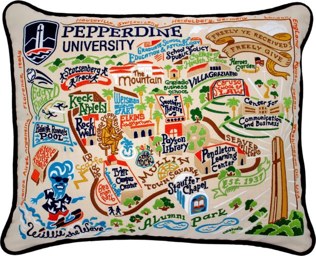 Pepperdine University Pillow