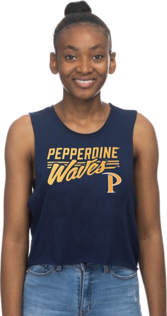 Pepperdine University Women's Waves Muscle Tank Top