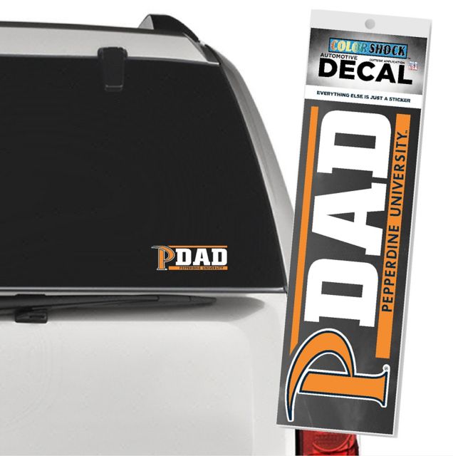 Pepperdine University Waves Dad Decal