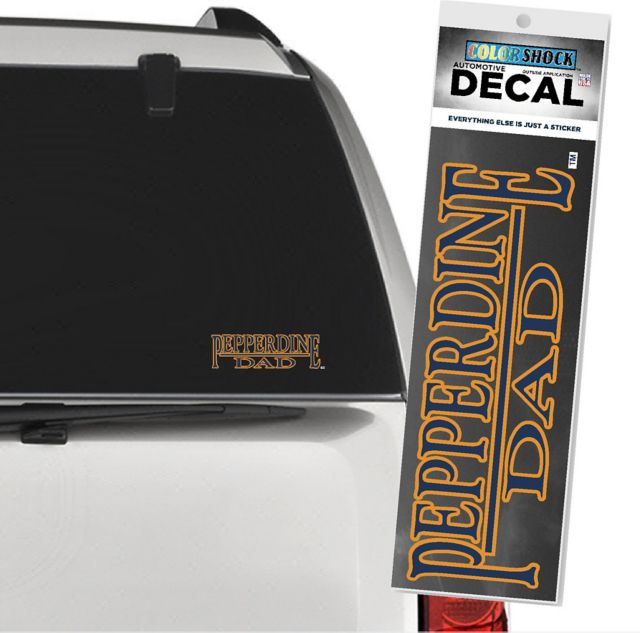 Pepperdine University Dad Decal