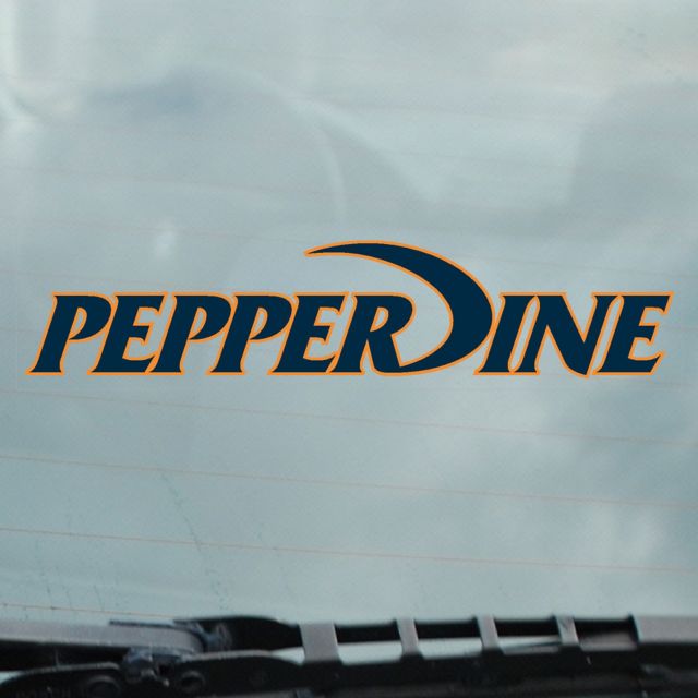 Pepperdine University Cling Decal