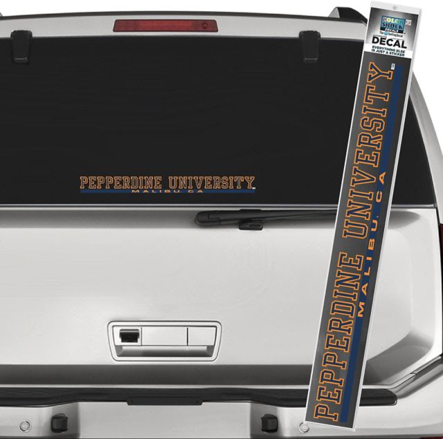 Pepperdine University Decal Strip