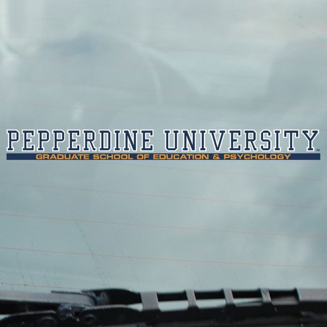 Pepperdine University School of Medicine Strip Decal