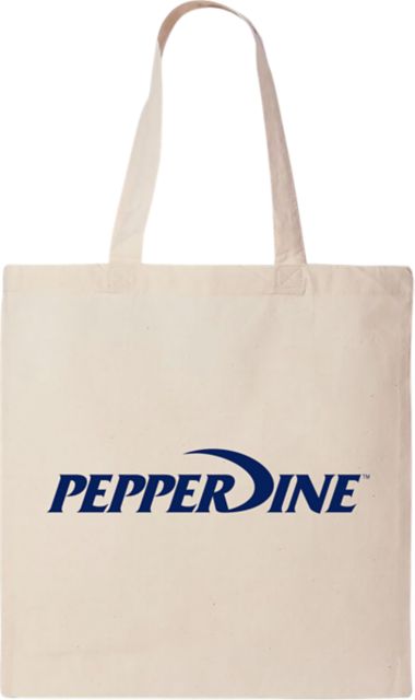 Pepperdine University 15 x 16 Canvas Tote Bag