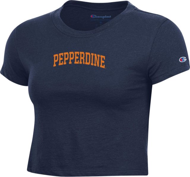 Pepperdine University Women's Cropped Short Sleeve T-Shirt