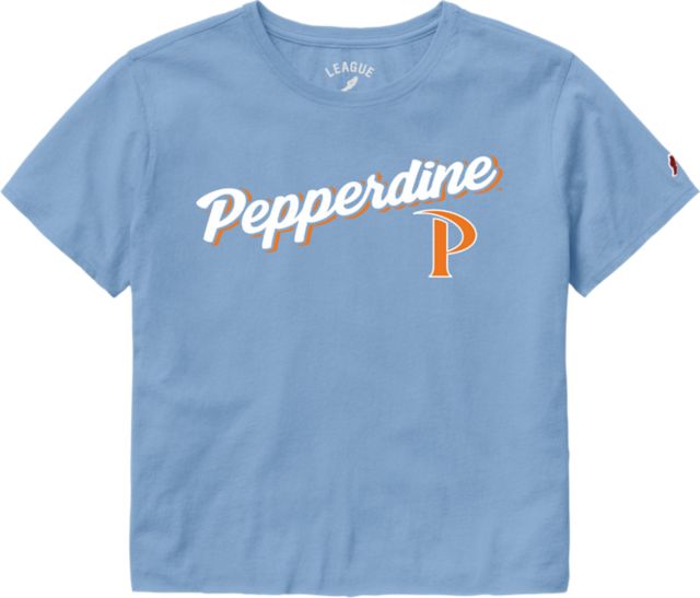 Pepperdine University Waves Women's Crop Short Sleeve T-Shirt