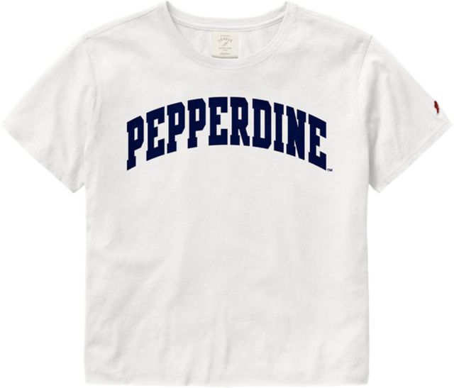 Pepperdine University Short Sleeve Cropped T-Shirt