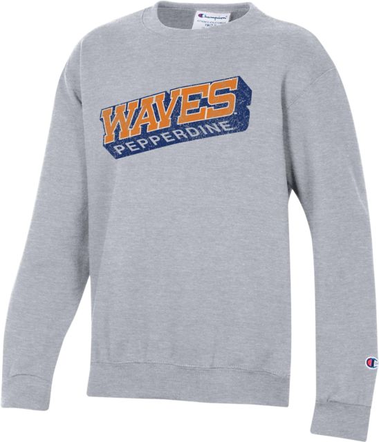 Pepperdine University Waves Youth Crewneck Sweatshirt