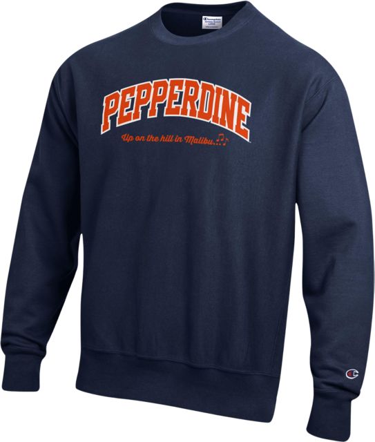 Pepperdine University Reverse Weave Crewneck Sweatshirt