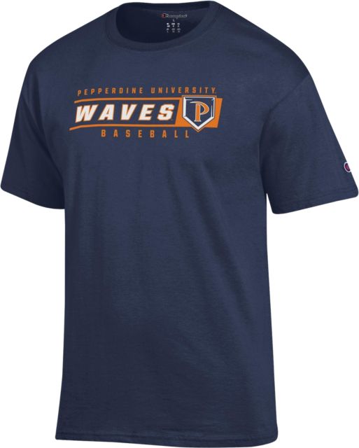 Pepperdine University Baseball Waves Short Sleeve T-Shirt