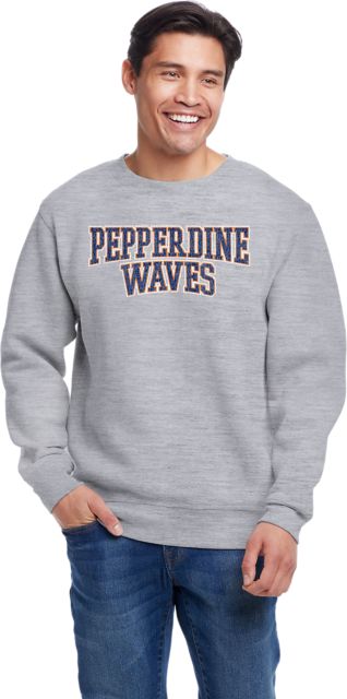 Pepperdine University Waves Peace Crewneck Sweatshirt