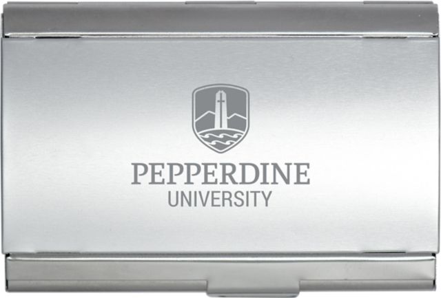 Pepperdine University Business Card Case