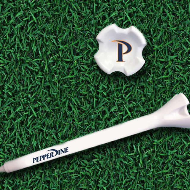 Pepperdine University 8 Pack Golf Tees