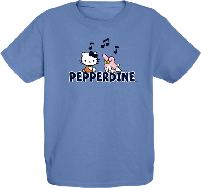 Pepperdine University Hello Kitty Youth Short Sleeve T-Shirt