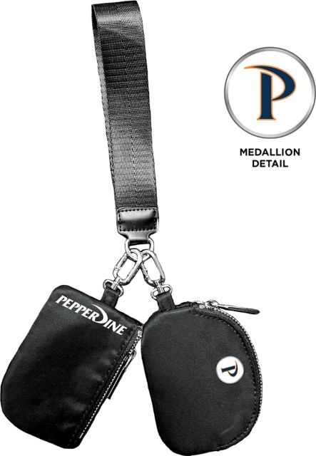 Pepperdine University Oversized Key Strap Coin Purse
