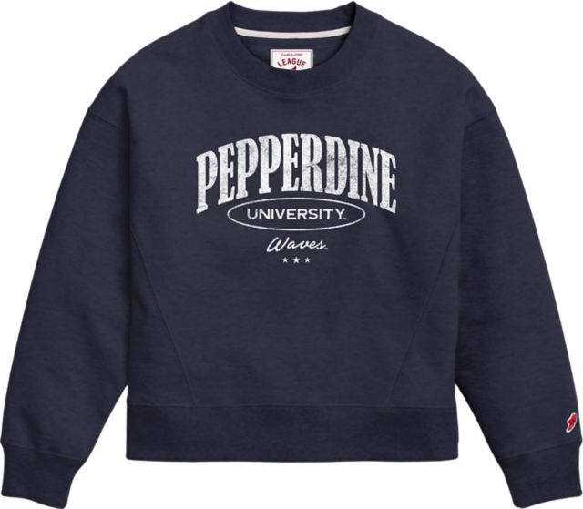 Pepperdine University Waves Women's Boxy Crewneck Sweatshirt