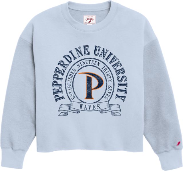 Pepperdine University Waves Women's Oversized Crewneck Sweatshirt