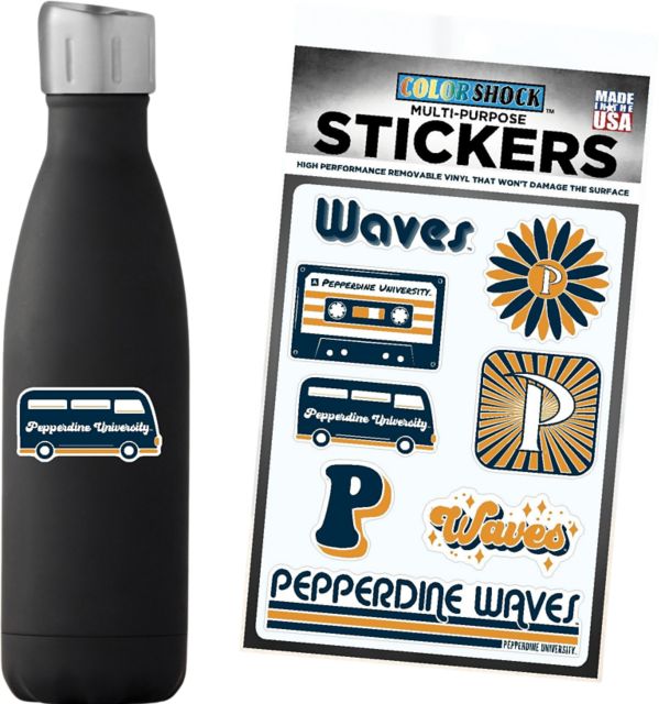 Pepperdine University 7.5'' x 7.5'' Sticker Sheet