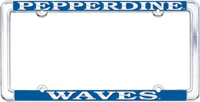 Pepperdine University License Plate Frame