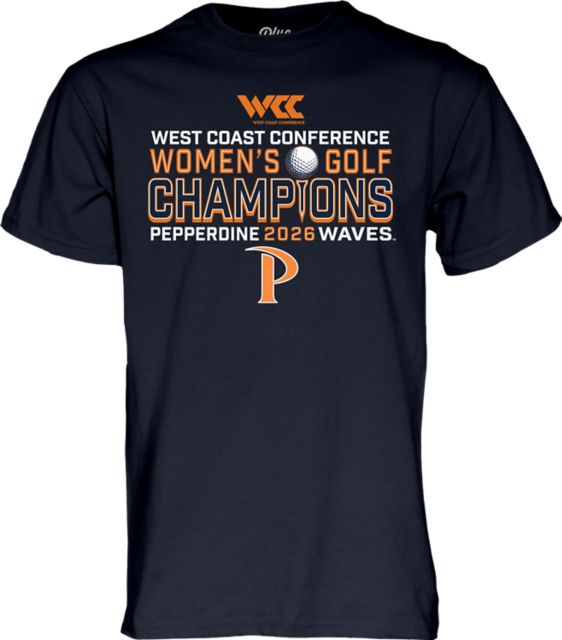 Pepperdine University Women's Golf 2026 Conference Champions Short Sleeve T-Shirt
