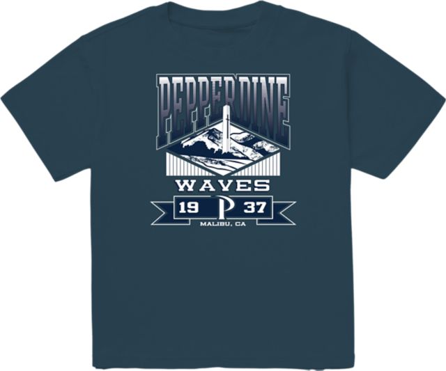 Pepperdine University Waves Vintage Short Sleeve T-Shirt
